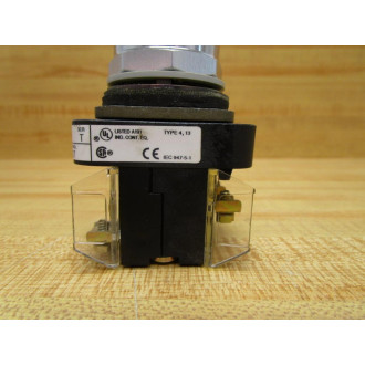 Allen Bradley 800T-FXQ24 D4 Red Button 800TFXQ24D4 wContact Blocks - New No Box