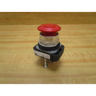 Allen Bradley 800T-FX6A4P Red Button 800TFX6A4P WO Contacts - New No Box