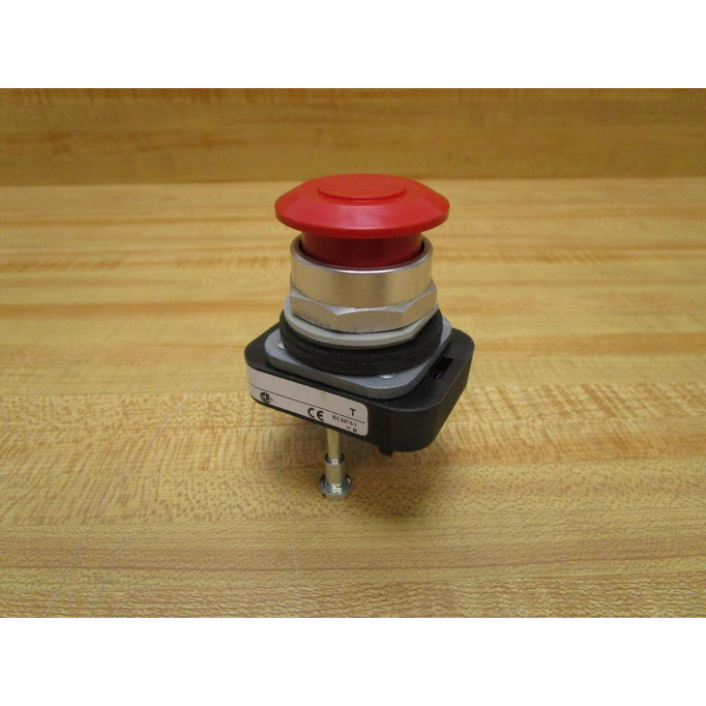 Allen Bradley 800T-FX6A4P Red Button 800TFX6A4P WO Contacts - New No Box