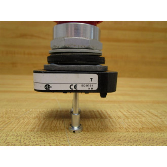 Allen Bradley 800T-FX6A4P Red Button 800TFX6A4P WO Contacts - New No Box