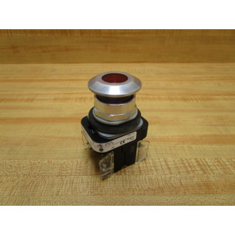 Allen Bradley 800T-FXQ10RAL Button 800TFXQ10RAL Red Lens - New No Box
