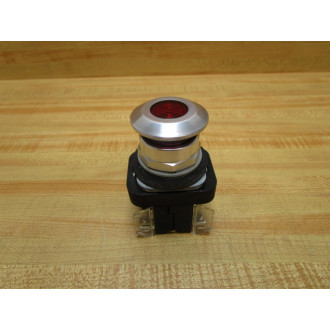 Allen Bradley 800T-FXQ10RAL Button 800TFXQ10RAL Red Lens - New No Box
