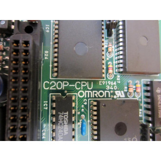 Omron C20P-CPU CPU Board 1333548-0D - Used