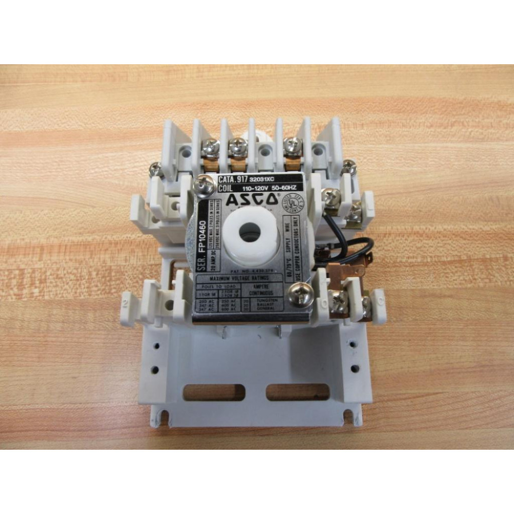 Asco 91732031XC Lighting Contactor - Used