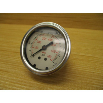 Ametek USG 56-81-5 Pressure Gauge 56815 0-100 PSI - New No Box