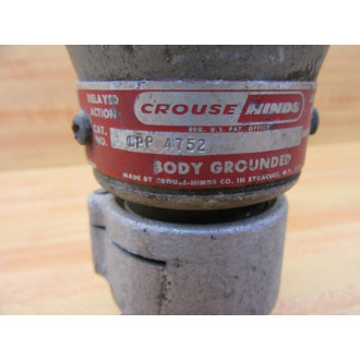 Crouse Hinds CPP4752 Plug End - Used