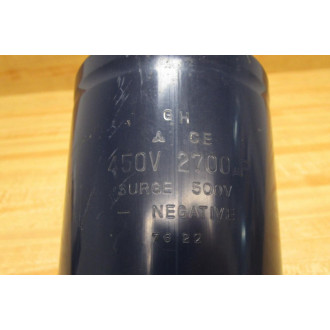 GH 76 22 GH CE Capacitor 450V 2700uF - Used