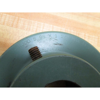 TB Wood's 8S X 1 58 Sure-Flex Flange WKeyway 8SX158 - Used