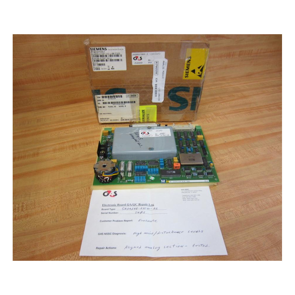 Siemens S24244-A1041-A2-U-05 Analog Module Bd S24244A1041A2U05 - Refurbished