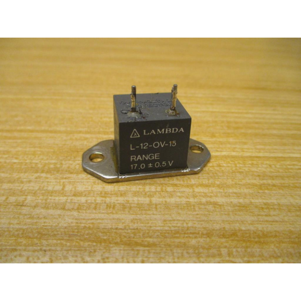 Lambda L-12-OV-15 Overvoltage Protector L-12-0V-15 - Used