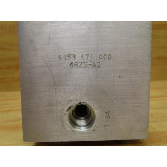 Sun Hydraulics 4153 474 000 Manifold Block 0BZ5-A2 - Used Sun Hydraulics 4153 474 000 Manifold Block 0BZ5-A2 - Used