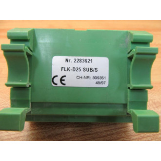 Phoenix Contact FLKM-D25-SUBS Pheonix Varioface Module 2281144 Nr. 2283621 - Used