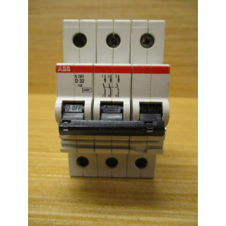 ABB S263 D32 32A Circuit Breaker S263D32 - Used