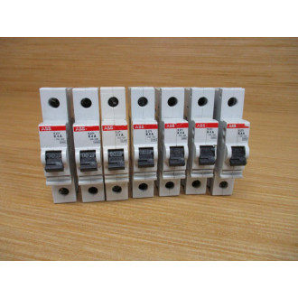 ABB S 271 K 4 A 4A Circuit Breaker S271K4A (Pack of 7) - Used