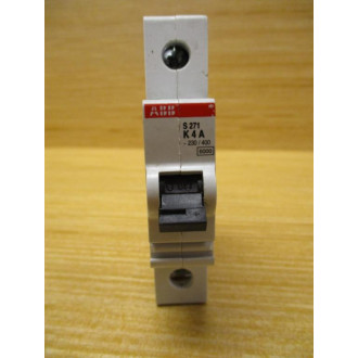 ABB S 271 K 4 A 4A Circuit Breaker S271K4A (Pack of 7) - Used