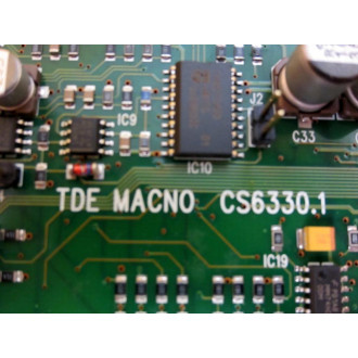 TDE-MACNO CS6330.1 Circuit Board CS63301  CS6330.12 - Used