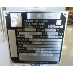 Hilliard 4500857735-1 Hilco Duplex Oil Filter P0079366900 - New No Box