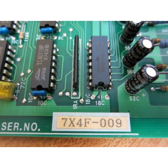 88501 Control Module Board 885011 wo 1 Dial - Used