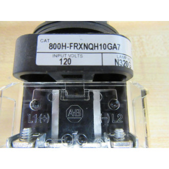 Allen Bradley 800H-FRXNQH10GA7 Push Pull Switch