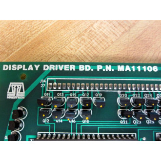 Masstron MA11106 Display Driver Board MC11040 - Used