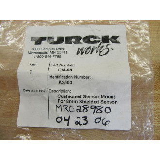 Turck CM-08 Cushioned Sensor Mount CM08