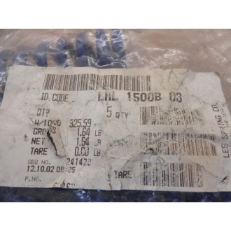 Lee Spring LHL 1500B 03 Die Spring LHL1500B03 (Pack of 7)