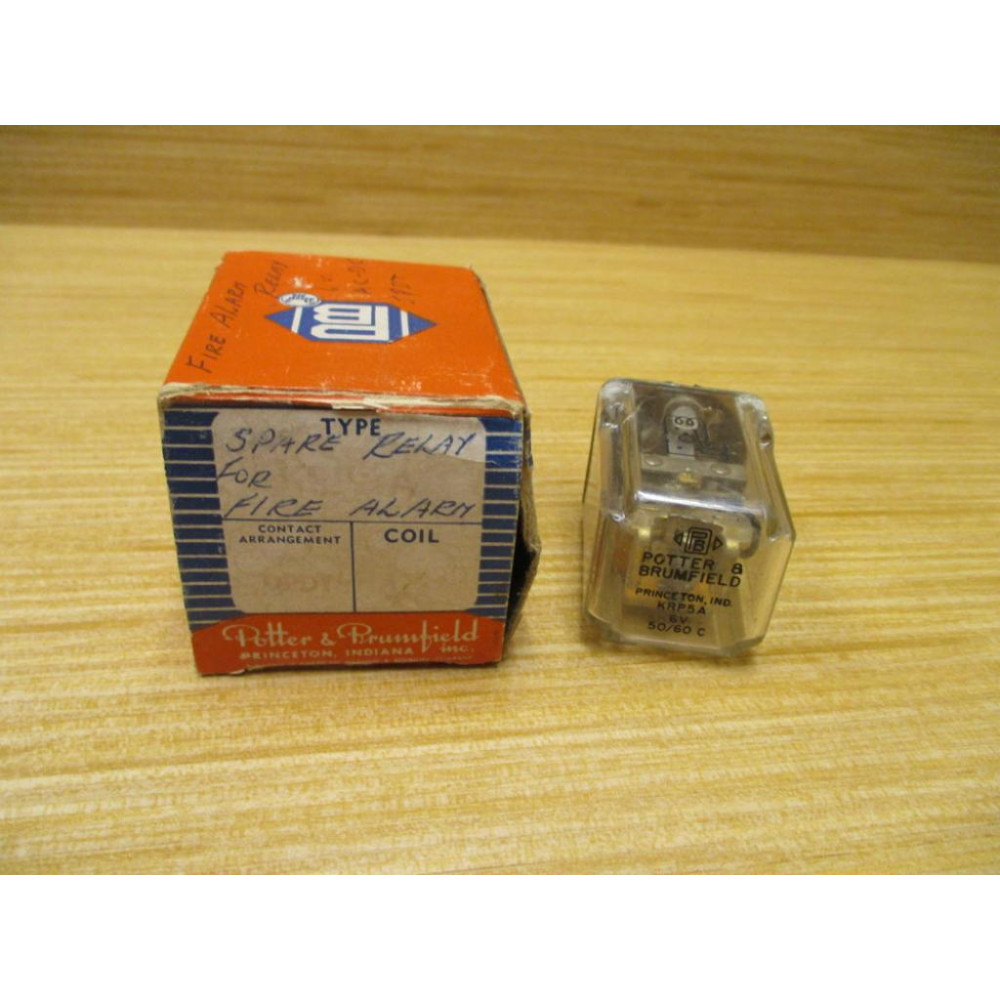 Potter & Brumfield KRP5A Relay KRP5A -6V