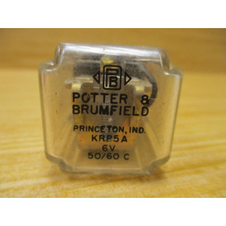 Potter & Brumfield KRP5A Relay KRP5A -6V