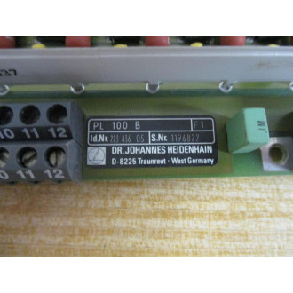 Heidenhain PL100B Module Board 223 836 05 - Used