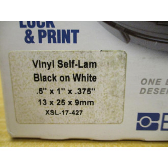 Brady XSL-17-427 Idexpert Labeling Cartridge 60091