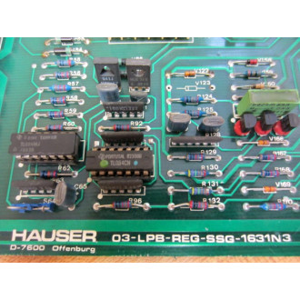 Hauser Elektronik 03-LPB-REG-SSG-1631N3 Circuit Board SSG-100 - Parts Only
