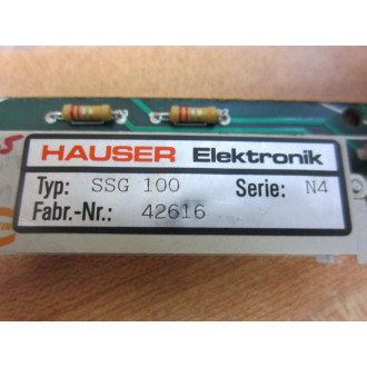 Hauser Elektronik 03-LPB-REG-SSG-1631N3 Circuit Board SSG-100 - Parts Only