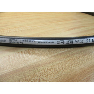 Parker 387TC-8 Hydraulic Hose MSHA IC-4026 Length: 39" - New No Box