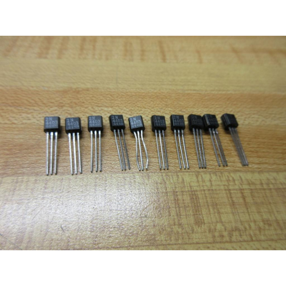 General Electric 2N4403 GE Transistor 439 (Pack of 10) - New No Box
