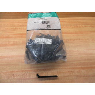 Panduit WR4-C 4" Duct Wire Retainer WR4C (Pack of 100)