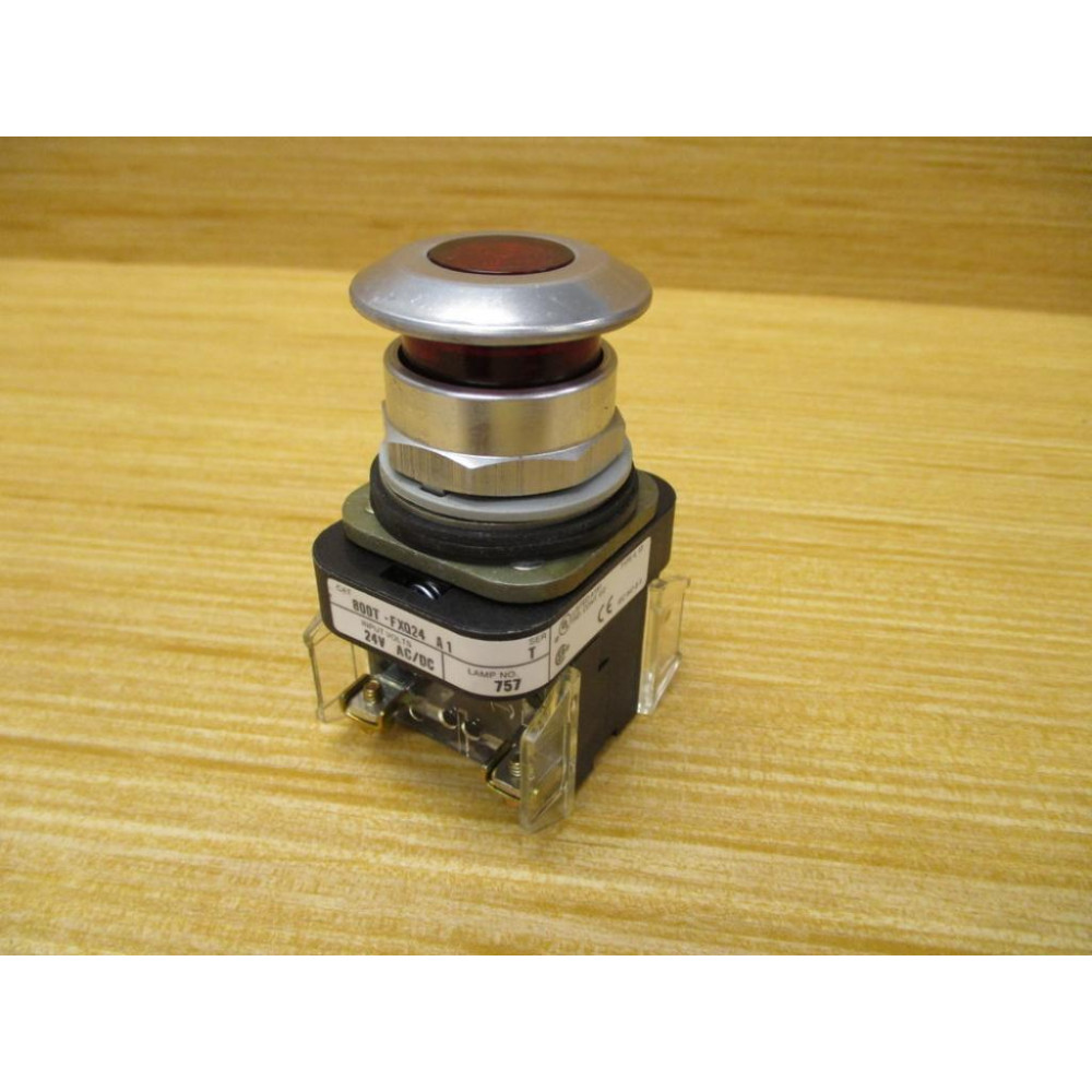 Allen Bradley 800T-FXQ24 A1 Button 800TFXQ24A1 Red - New No Box