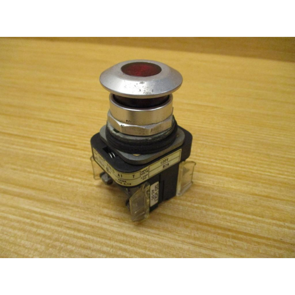 Allen Bradley 800T-FXR10A1 Red Button 800TFXR10A1 - Used