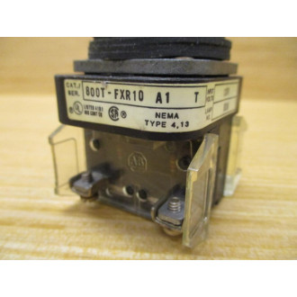 Allen Bradley 800T-FXR10A1 Button 800TFXR10A1 - Used