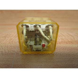 IDEC RH-3B-UL-DC24V Relay RH-3B-UL-24V DC - New No Box