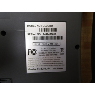 Duralabel L2-103001 LOBO Industrial Label Printer DLLOBO WO Power Supply - Used