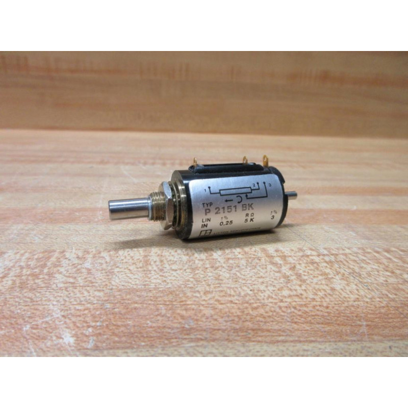 Litton Servotechnik P 2151 BK Potentiometer P2151BK - New No Box
