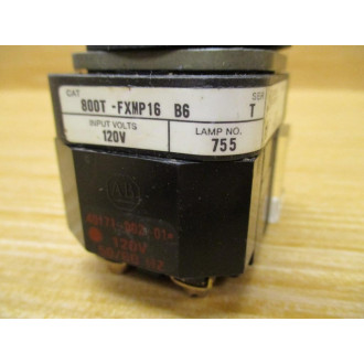 Allen Bradley 800T-FXMP16 B6 Illum.PushPull Button 800TFXMP16B6 - New No Box