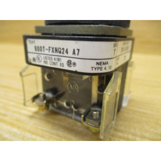 Allen Bradley 800T-FXNQ24A7 Switch 800T-FXNQ24 A7 Red - New No Box