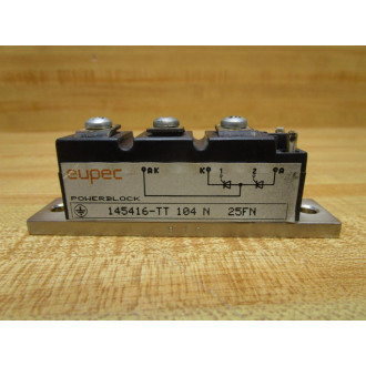 Eupec 145416-TT 104 N 25FN Power Block 145416TT104N25FN - Used