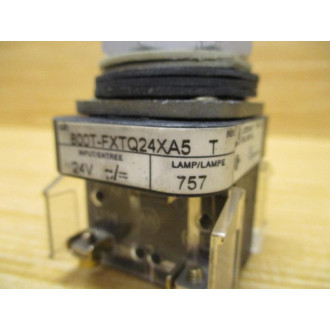 Allen Bradley 800T-FXTQ24XA5 Red Button 800TFXTQ24AX5 w800T-XA, Blank - Refurbished