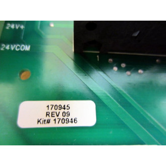 Allen Bradley 170945 1395 Drive Control Board SP-170946 wScrew Terminals Rev. 09 - Used
