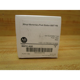 Allen Bradley 800TC-A2A Momentary Push Button 800TCA2A