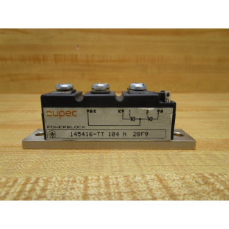 Eupec 145416-TT 104 N 28F9 Power Block 145416TT104N28F9 - Used