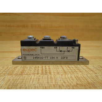 Eupec 145416-TT 104 N 22F8 Power Block 145416TT104N22F8 - Used