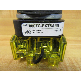 Allen Bradley 800TC-FXT6A5S Red Button - Used
